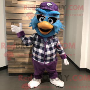 Disfraz de mascota Purple...