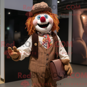 Disfraz de mascota payaso...