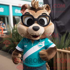 Turkis Chipmunk maskot...