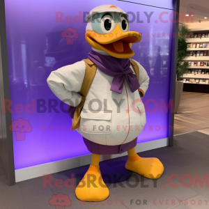 Disfraz de mascota del pato...