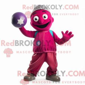 Postava maskota Magenta...