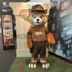 Rust Lynx Maskottchen...