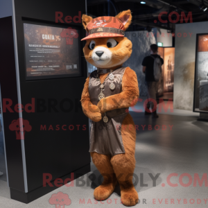 Disfraz de mascota Rust...