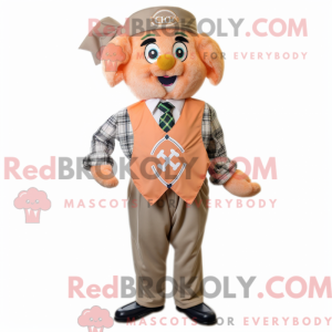 Maskotka Peach Celtic Cross...