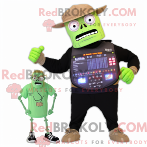 Het Monster-mascottekostuum...