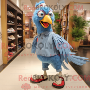 Postava maskota Sky Blue...