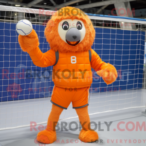 Disfraz de mascota Orange...