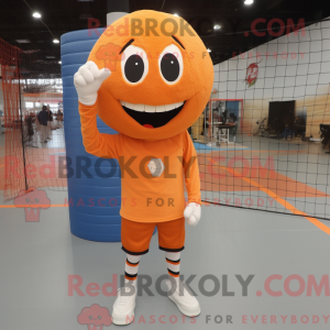 Orange Volleyball Net...
