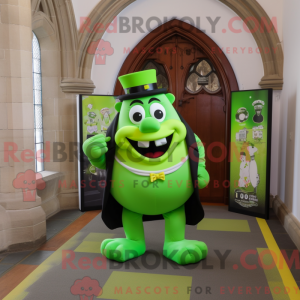 Lime Green Irish Castle...