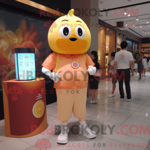 Peach Dim Sum maskot...