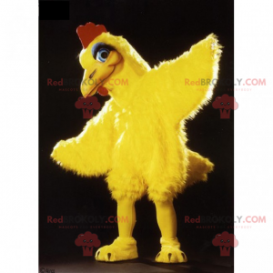 Mascot pollito con la cresta roja - Redbrokoly.com