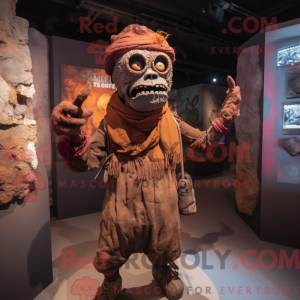 Rust Undead mascottekostuum...