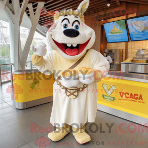 Cream Lasagna mascot...