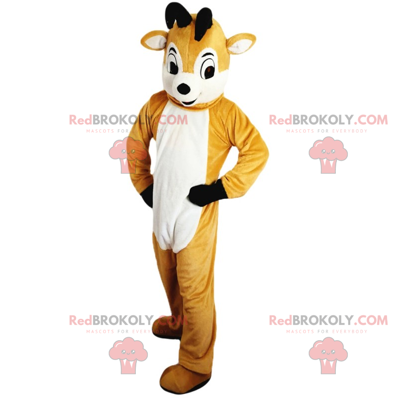 Mascote de rena - Redbrokoly.com