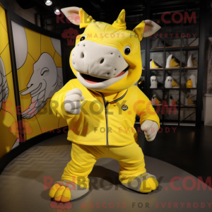 Lemon Yellow Rhinoceros...