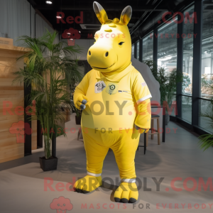 Lemon Yellow Rhinoceros...