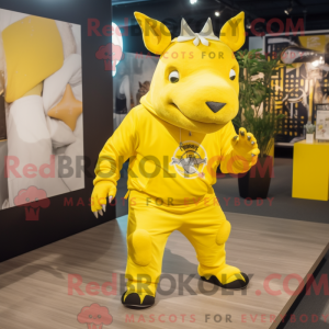 Lemon Yellow Rhinoceros...