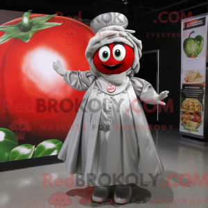 Silver Tomato mascot...