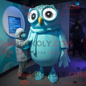 Costume mascotte de hibou...