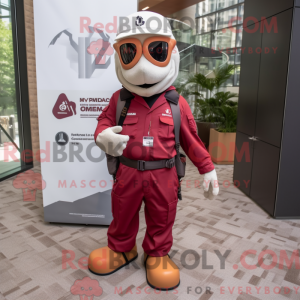 Maskotdraktfigurator Maroon...