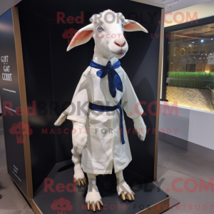 White Boer Goat mascot...