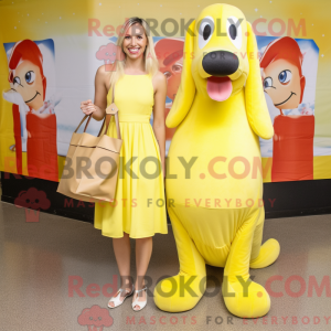 Disfraz de mascota Hot Dog...