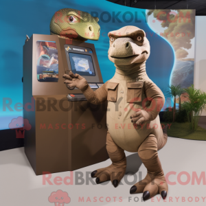 Máscara de Dragão de Komodo...