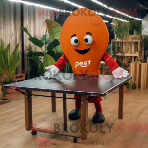 Rust Ping Pong Table maskot...