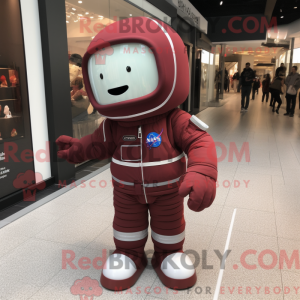 Máscara de astronauta...