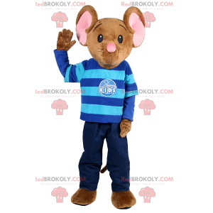 Mascotte del topolino vestito da bambino - Redbrokoly.com