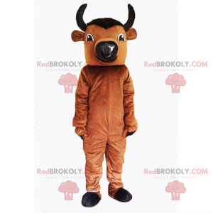 Kleines Bullenmaskottchen - Redbrokoly.com