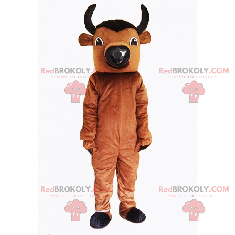 Kleines Bullenmaskottchen - Redbrokoly.com