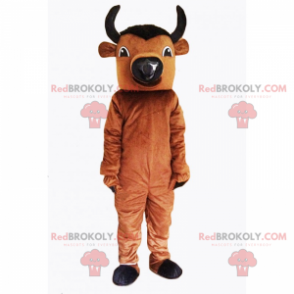 Kleines Bullenmaskottchen - Redbrokoly.com