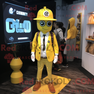 Costume mascotte de Gyro...