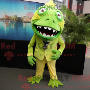 Lime Green Piranha...