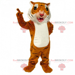 Kleines wildes Tigermaskottchen - Redbrokoly.com