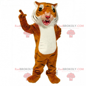 Little ferocious tiger mascot - Redbrokoly.com