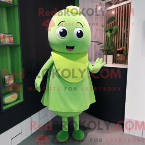 Maskottchenkostüm Grüne...