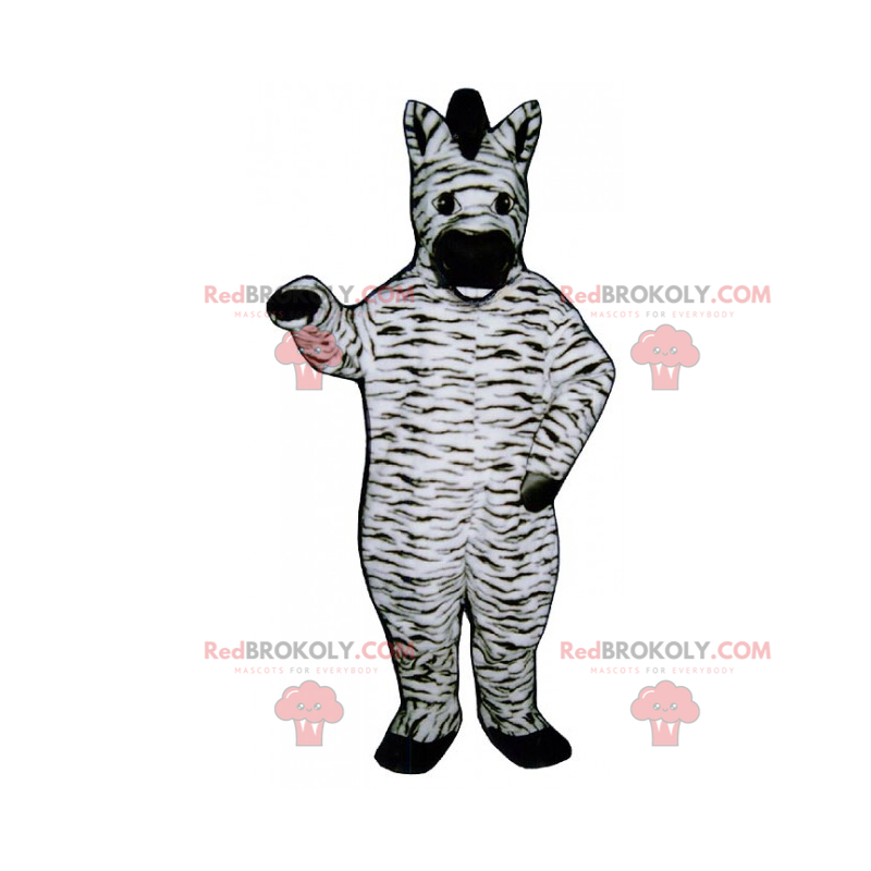 Lille zebra maskot - Redbrokoly.com