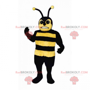 Kleines Bienenmaskottchen - Redbrokoly.com