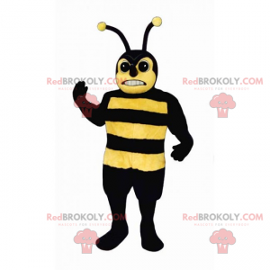 Mascota abeja - Redbrokoly.com