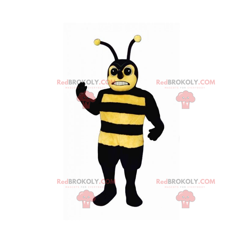 Mascota abeja - Redbrokoly.com