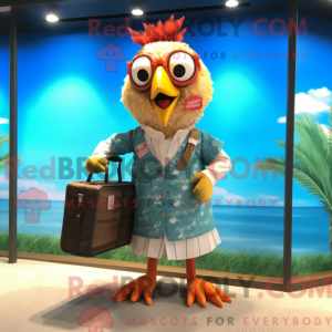 Costume mascotte de poulet...