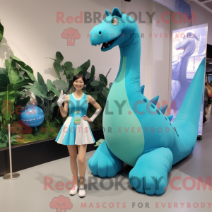Cyan Brachiosaurus...