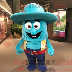 Turquoise Lasagna mascot...