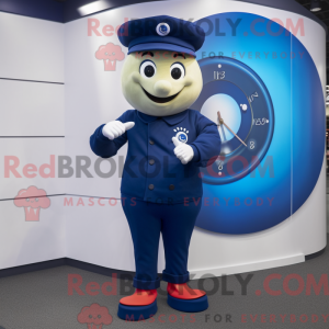 Navy armbåndsur maskot...
