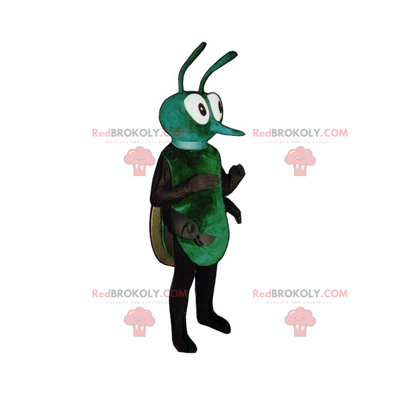 Mascotte de petite mouche aux grands yeux - Redbrokoly.com
