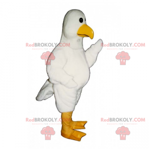 Mascote gaivota - Redbrokoly.com