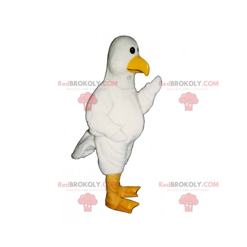 Little seagull mascot - Redbrokoly.com