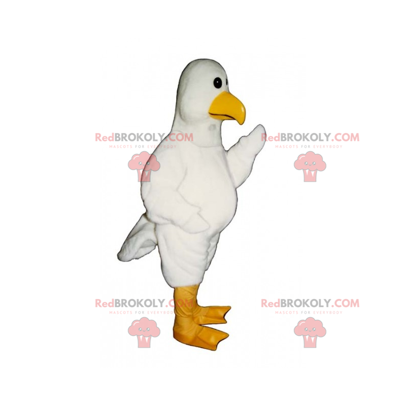 Mascotte de petite mouette - Redbrokoly.com